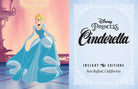 Hardcover Disney Cinderella book by Insight Editions featuring a magical illustration on the cover.