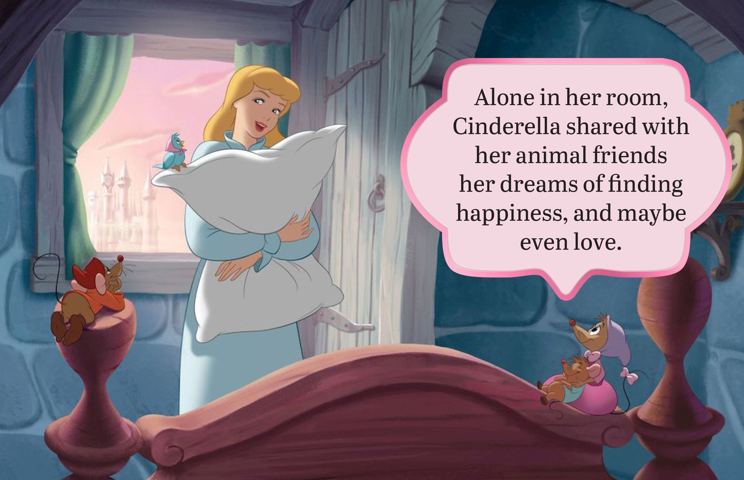 Hardcover Disney Cinderella book by Insight Editions featuring classic story illustrations and elegant cover design.