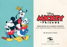Hardcover Disney Mickey and Friends Mini Book of Classic Shorts by Insight Editions featuring colorful cartoon illustrations.