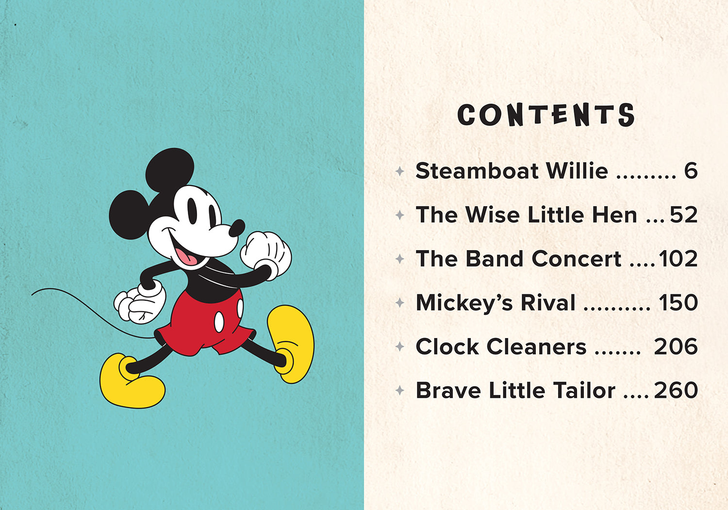 Hardcover Disney Mickey and Friends Mini Book of Classic Shorts by Insight Editions featuring colorful cartoon illustrations.