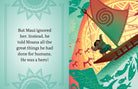 Hardcover Disney Moana book by Insight Editions featuring colorful cover art from the animated film.
