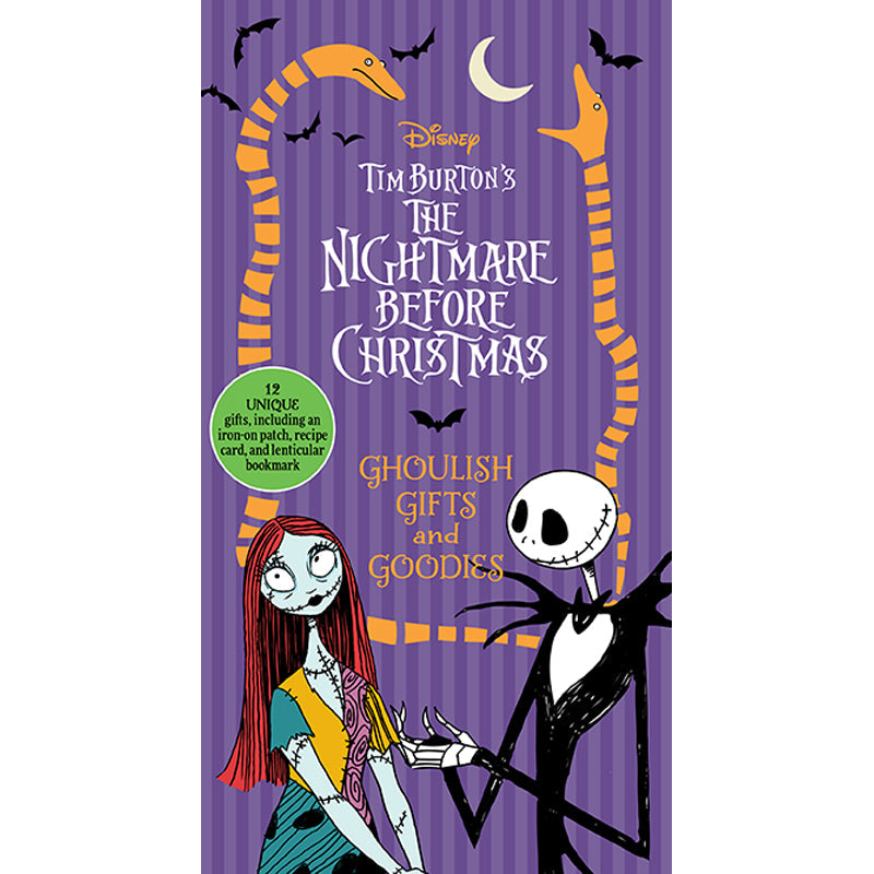 Hardcover edition of Disney Tim Burton's Nightmare Before Christmas by Insight Editions featuring spooky illustrated cover art.