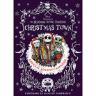 Hardcover of Disney Tim Burton's The Nightmare Before Christmas: Christmas Town by Insight Editions, featuring festive holiday artwork.