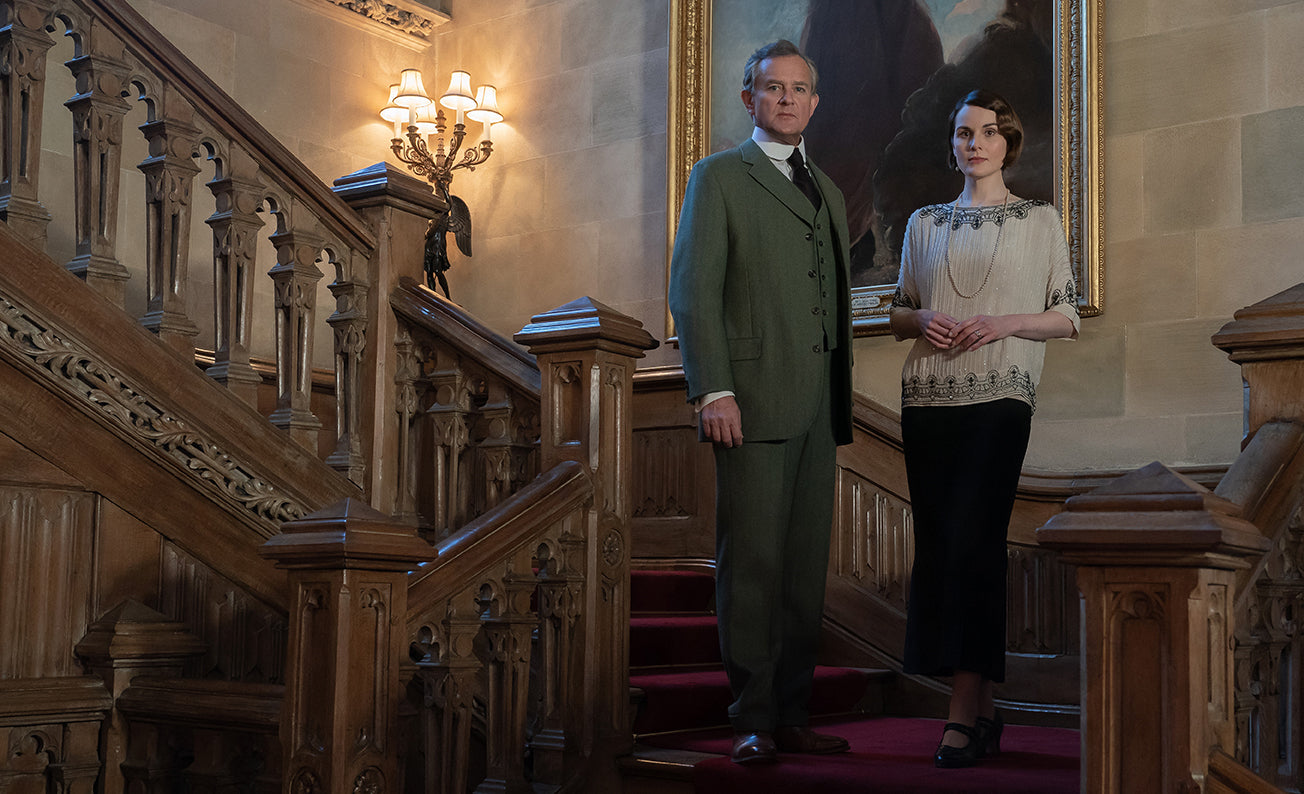 Hardcover of "Downton Abbey: A New Era" by Insight Editions, featuring the book's cover with elegant design and title.