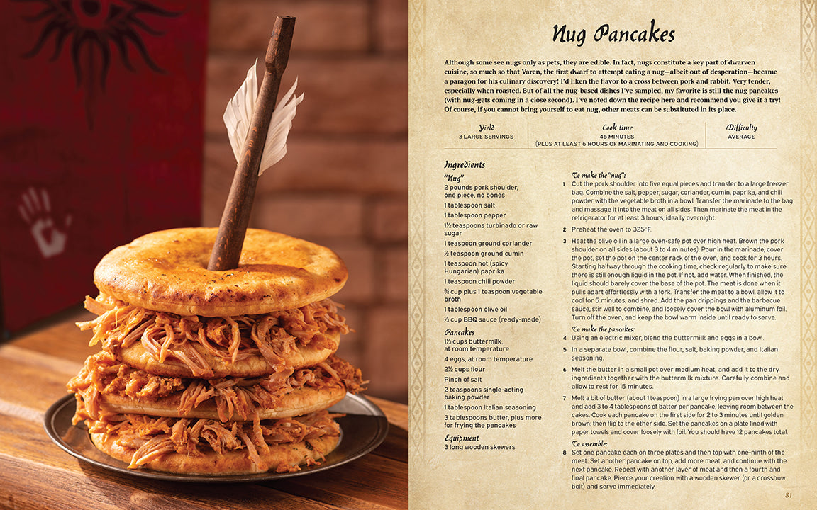 Hardcover of Dragon Age: The Official Cookbook by Insight Editions, featuring fantasy-themed recipes and artwork.