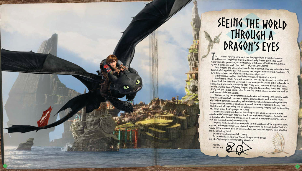 Hardcover book titled "DreamWorks Dragons: To Berk and Beyond!" by Insight Editions, featuring colorful dragon illustrations.