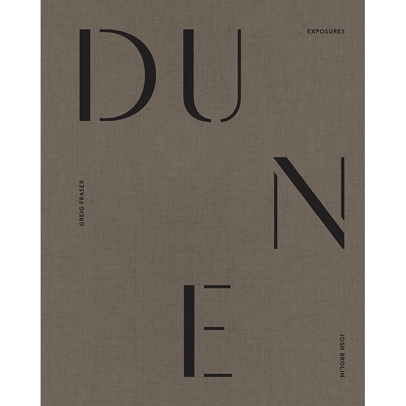 Hardcover edition of Dune: Exposures by Insight Editions, featuring detailed images and artwork from the science fiction universe.