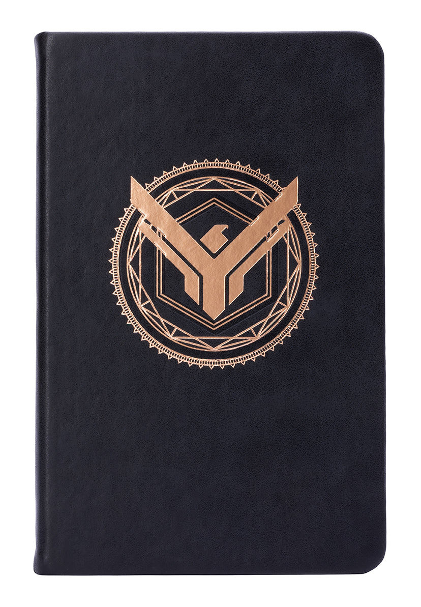 Hardcover Dune: House of Atreides journal with embossed title and desert-themed cover by Insight Editions.