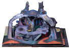 Hardcover of Dungeons & Dragons: The Ultimate Pop-Up Book by Insight Editions, featuring colorful fantasy illustrations and 3D pop-up elements.