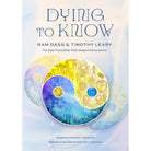 Hardcover book titled "Dying to Know" by Insight Editions with an illustrated cover design.