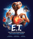 Hardcover of "E.T. the Extra-Terrestrial: The Ultimate Visual History" by Insight Editions with detailed cover art.