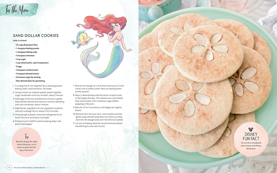 Hardcover book titled "Entertaining with Disney" by Insight Editions showcasing Disney-themed party ideas and decorations.