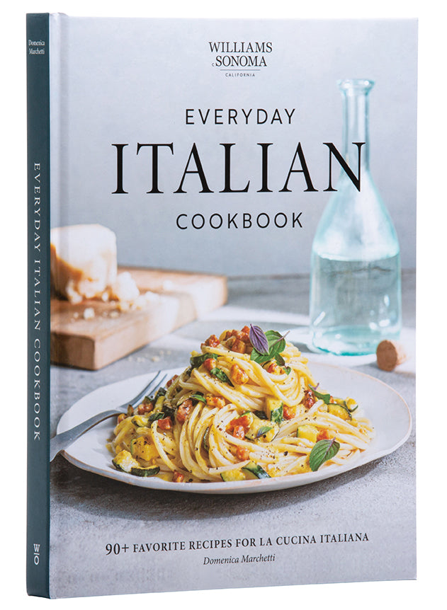 Hardcover of the Everyday Italian Cookbook by Insight Editions, featuring a colorful Italian cuisine cover.