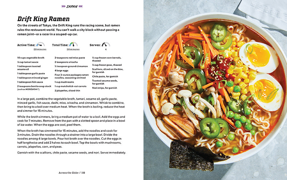 Hardcover of Fast & Furious: The Official Cookbook by Insight Editions, showing the book cover with action-themed design.