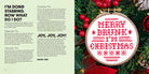 Hardcover book titled "Festive As F*ck" by Insight Editions with colorful festive cover design.