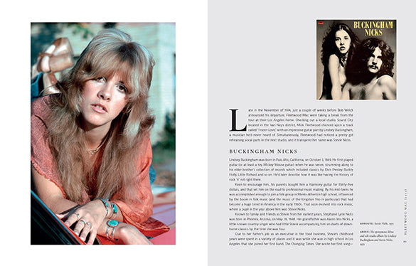 Hardcover book titled "Fleetwood Mac Everywhere" by Insight Editions featuring a cover image of the band.