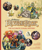 Hardcover book titled "Fraggle Rock: The Ultimate Visual History" by Insight Editions, featuring colorful cover art and design.