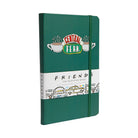 Friends hardcover ruled journal by Insight Editions with a black cover featuring the show's logo and character illustrations.