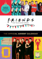 Hardcover of Friends: The Official Advent Calendar, Volume 2 by Insight Editions featuring colorful holiday-themed illustrations.
