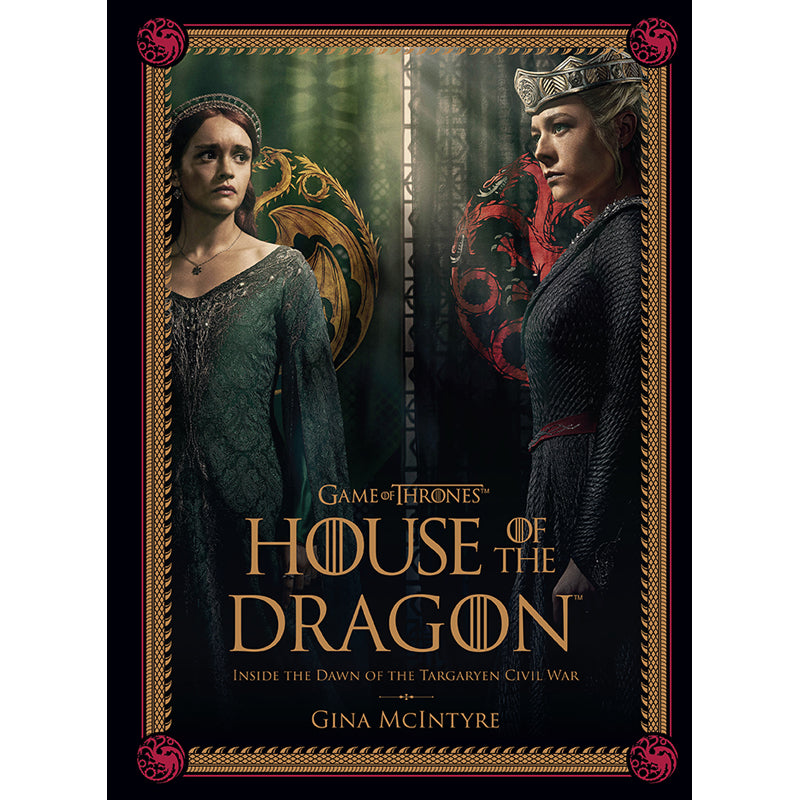 Hardcover book titled Game of Thrones: House of the Dragon by Insight Editions, featuring detailed cover art and spine.