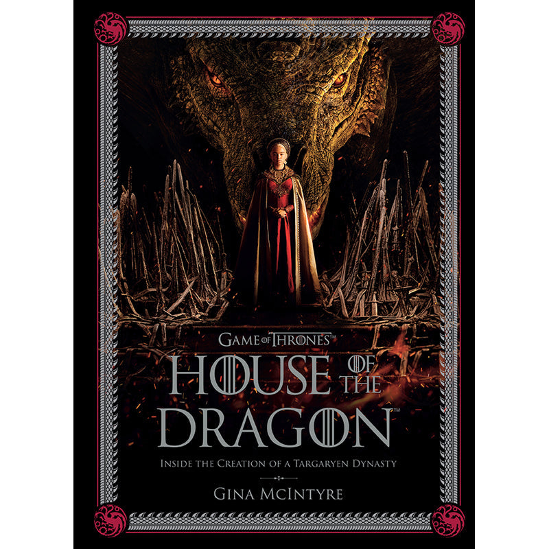 Hardcover book of Game of Thrones: House of the Dragon by Insight Editions featuring a detailed cover illustration.