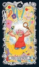 Hardcover Garbage Pail Kids Tarot Deck and Guidebook by Insight Editions, featuring colorful card illustrations and guidebook pages.