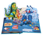 Hardcover Garbage Pail Kids: The Ultimate Pop-Up Yearbook by Insight Editions featuring colorful pop-up illustrations and vintage character designs.