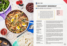 Hardcover Gastronogeek K-Drama Cookbook by Insight Editions featuring colorful Asian-inspired dishes and recipe pages.