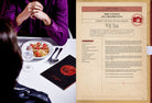 Hardcover cookbook titled "Gastronogeek: Recipes to Die For" by Insight Editions with a detailed cover design.