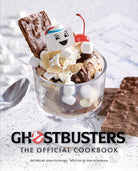 Hardcover of Ghostbusters: The Official Cookbook by Insight Editions featuring Ghostbusters-themed recipes and imagery.