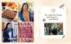 Hardcover of Gilmore Girls: The Official Knitting Book by Insight Editions, featuring knitting patterns and related artwork.