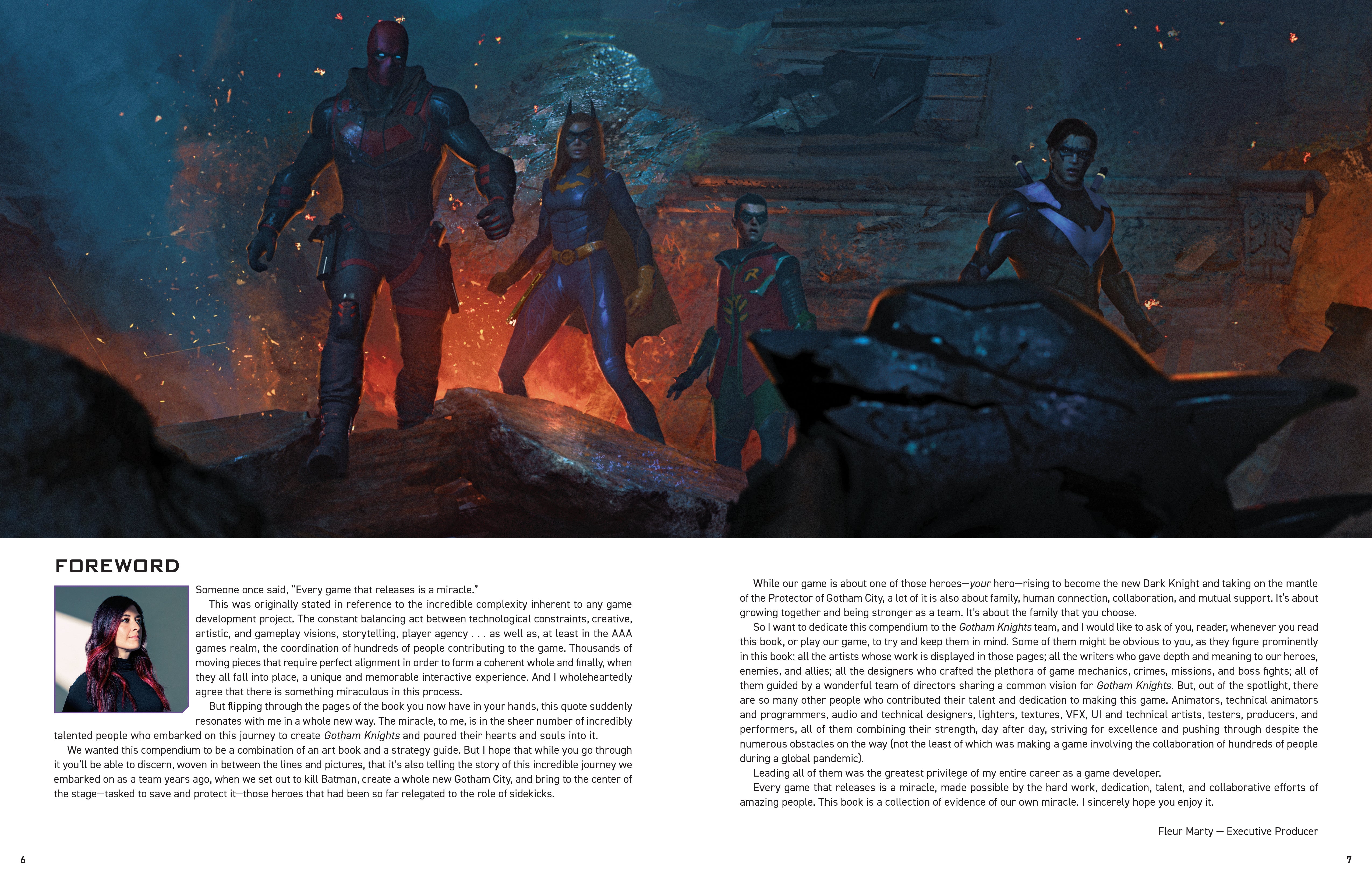 Hardcover of Gotham Knights: The Official Collector's Compendium by Insight Editions, featuring detailed illustrations and character profiles.