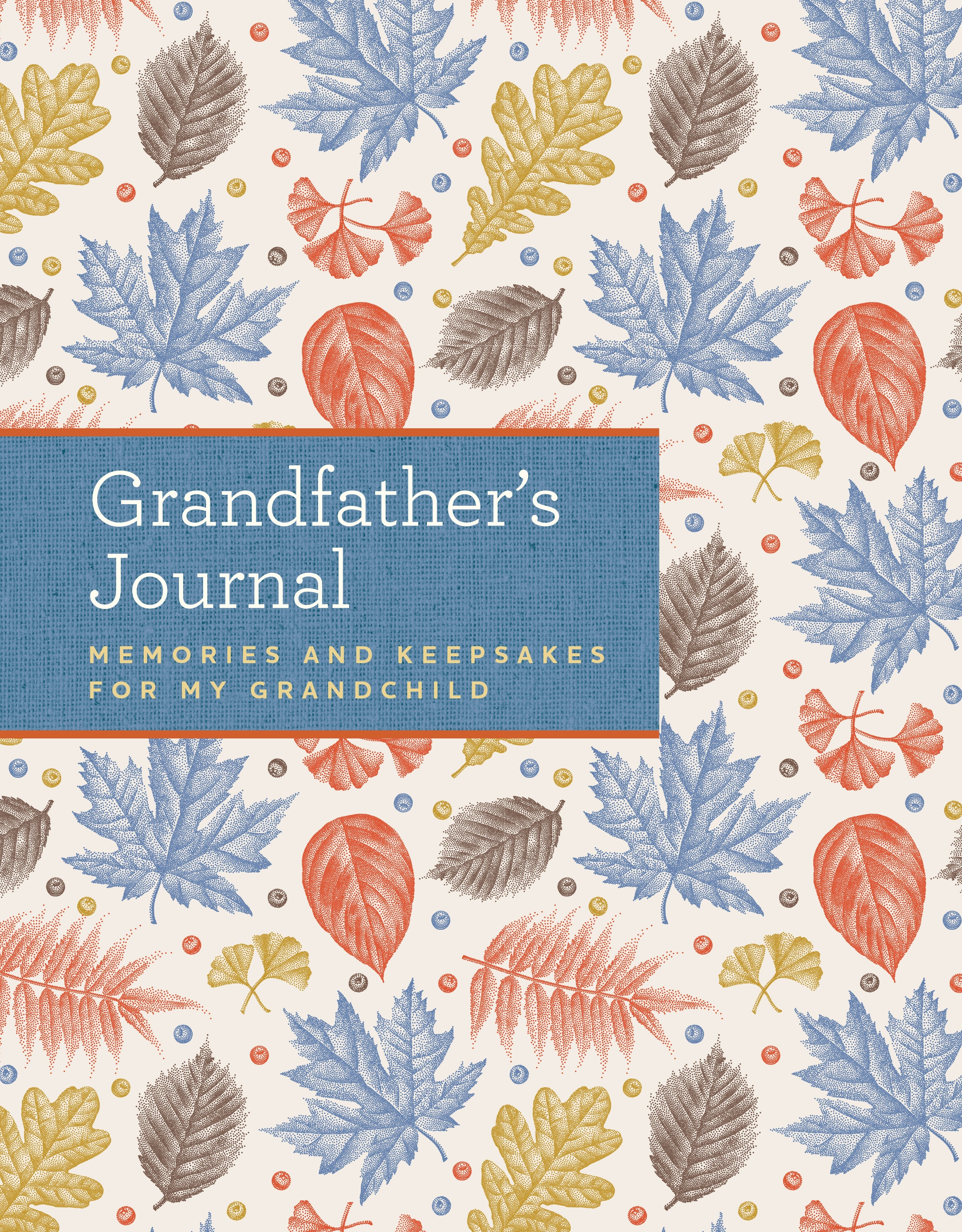 Hardcover Insight Editions Grandfather's Journal with vintage-style cover and aged paper design.
