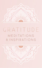 Hardcover book titled "Gratitude" by Insight Editions, featuring a close-up of the book cover with elegant design elements.