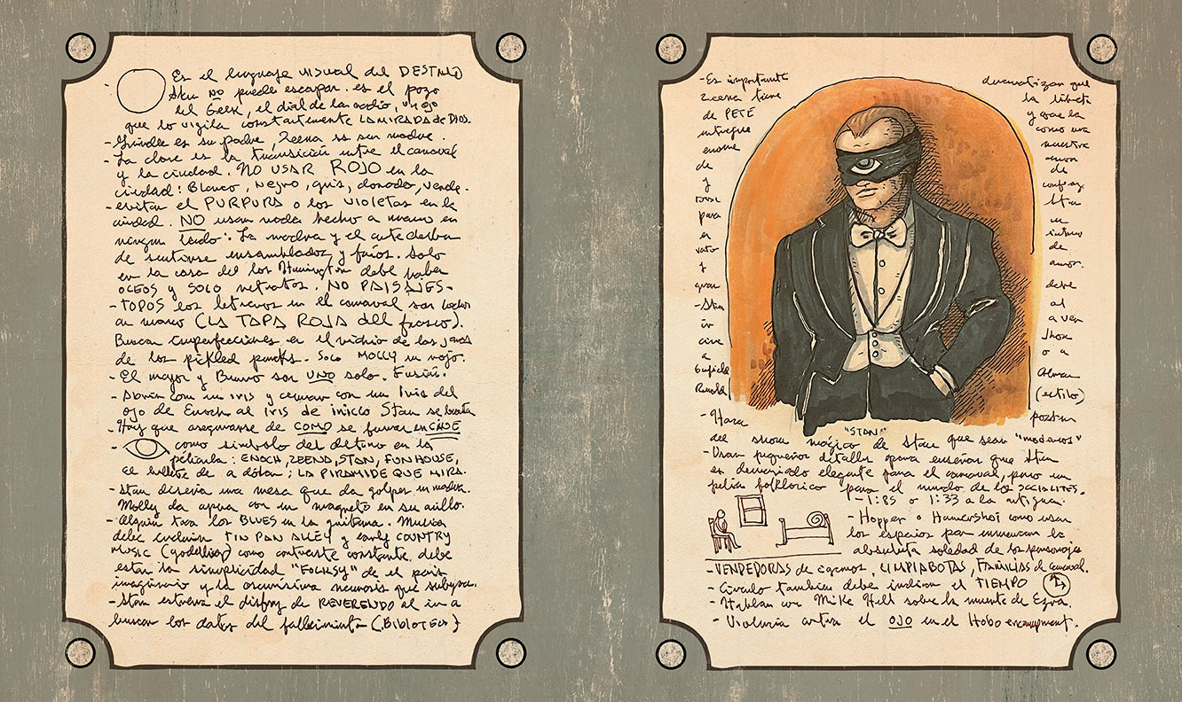 Hardcover book titled Guillermo del Toro's Nightmare Alley by Insight Editions, featuring detailed cover art and spine.