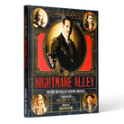 Hardcover book titled Guillermo del Toro's Nightmare Alley by Insight Editions, featuring a dark, cinematic cover design.