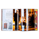 Inside view of Guillermo del Toro's Nightmare Alley hardcover book by Insight Editions, showing detailed pages and artwork.