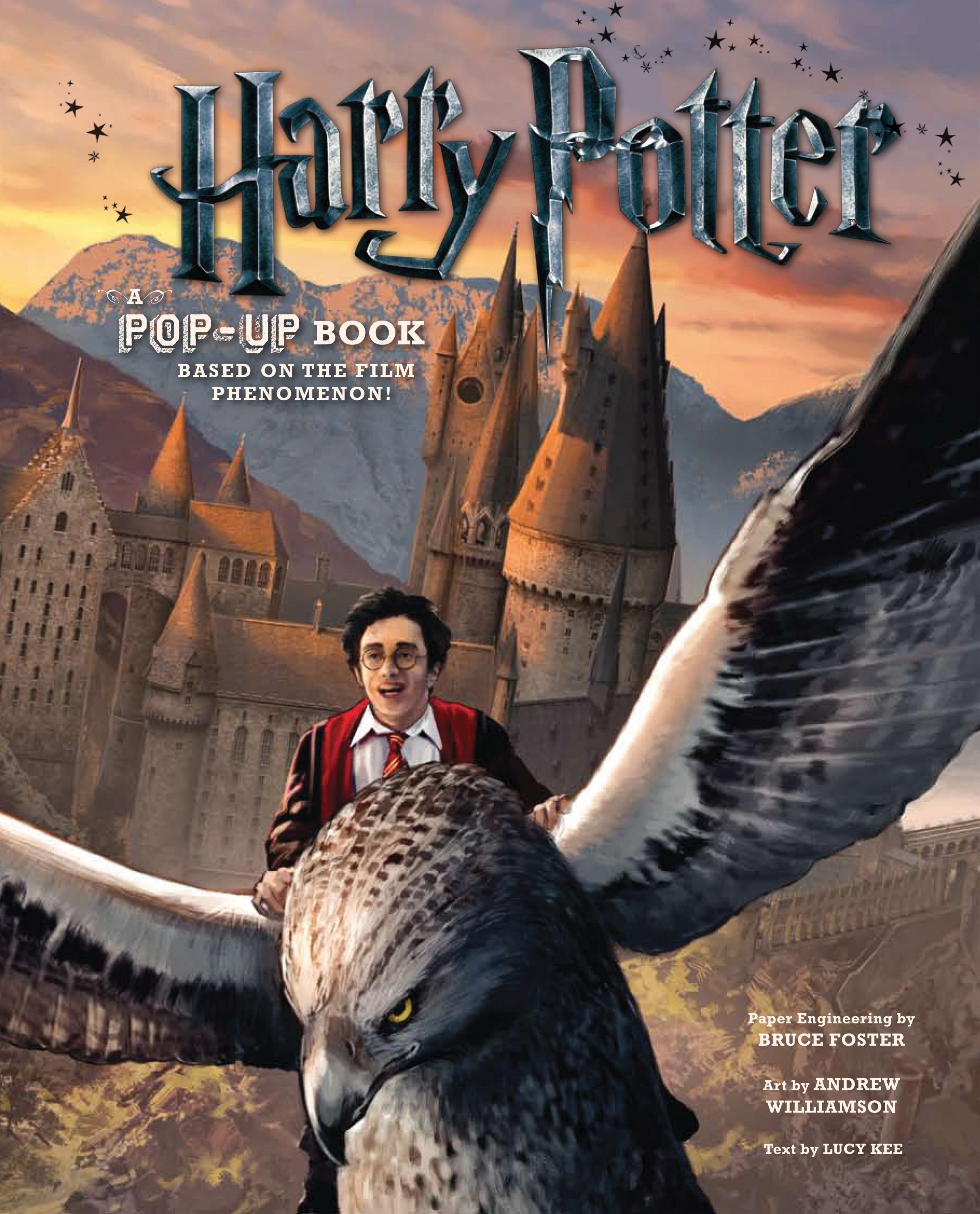 Hardcover Harry Potter: A Pop-Up Book by Insight Editions featuring magical pop-up scenes from the wizarding world.