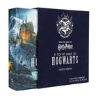 Hardcover Harry Potter: A Pop-Up Guide to Hogwarts by Insight Editions showing detailed pop-up pages of the magical school.
