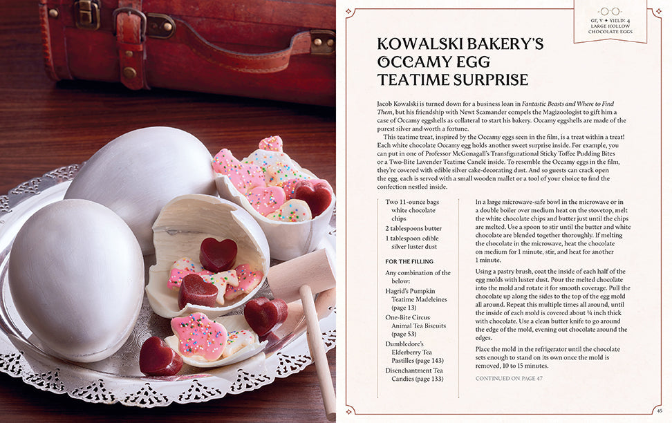 Hardcover of Harry Potter: Afternoon Tea Magic book by Insight Editions, featuring magical illustrations on the cover.