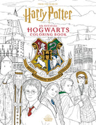 Hardcover Harry Potter: An Official Hogwarts Coloring Book by Insight Editions, featuring magical illustrations for coloring.