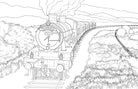 Hardcover Harry Potter: An Official Hogwarts Coloring Book by Insight Editions, featuring magical illustrations of Hogwarts and wizarding scenes.