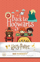 Harry Potter Back to Hogwarts hardcover ruled journal with magical design, from Insight Editions.