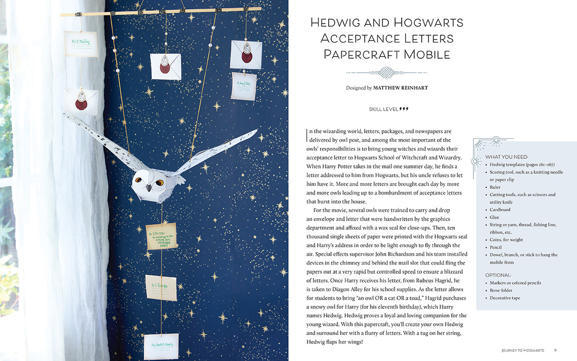 Hardcover of Harry Potter: Crafting Wizardry by Insight Editions, featuring magical illustrations and detailed craftsmanship.