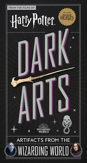Hardcover Harry Potter: Dark Arts book by Insight Editions featuring dark arts-themed illustrations and mystical cover design.