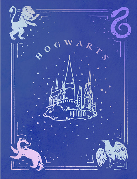 Hardcover Harry Potter Dot Journal by Insight Editions featuring a magical design and lined pages for notes and sketches.