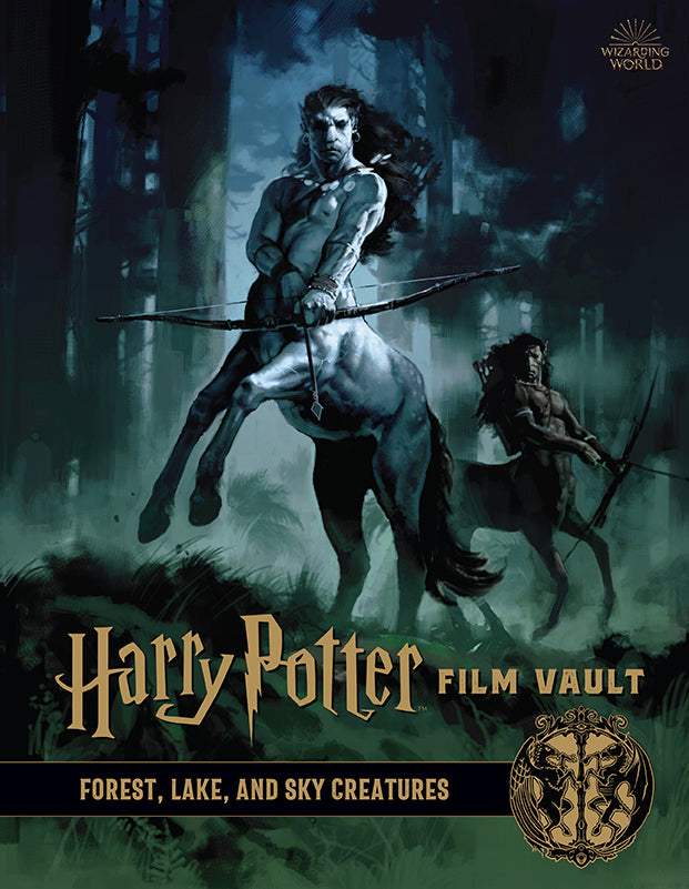 Hardcover Harry Potter: Film Vault Volume 1 by Insight Editions, featuring detailed film memorabilia and exclusive Harry Potter illustrations.
