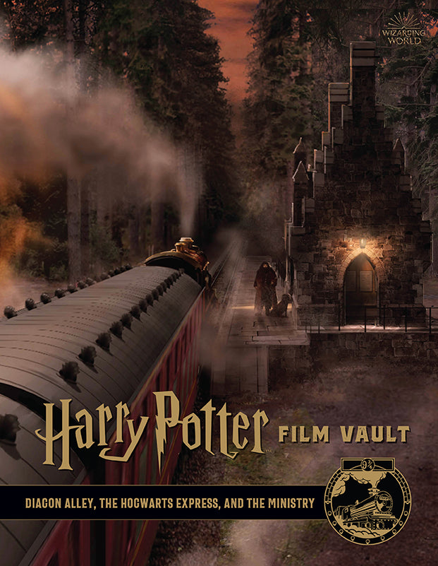 Hardcover of Harry Potter: Film Vault Volume 2 by Insight Editions, showcasing detailed cover art and spine design.