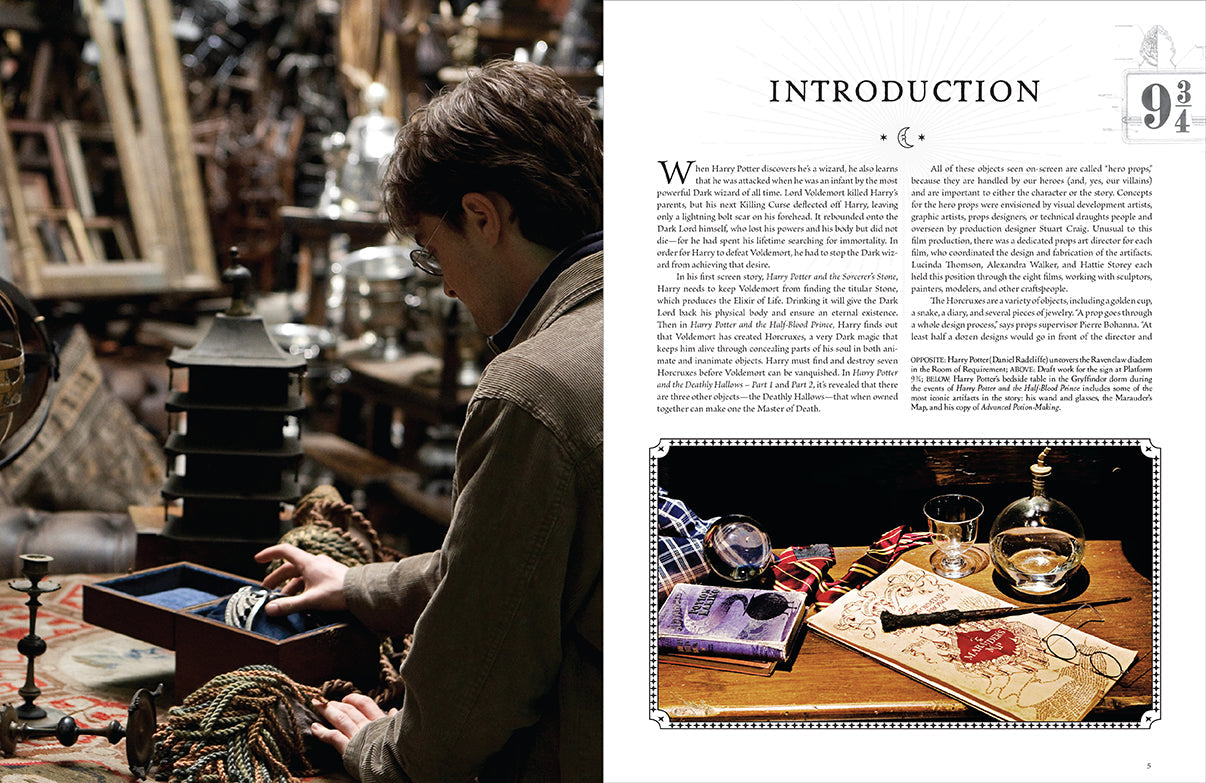 Hardcover Harry Potter: Film Vault Volume 3 by Insight Editions, featuring detailed cover art and film memorabilia images.