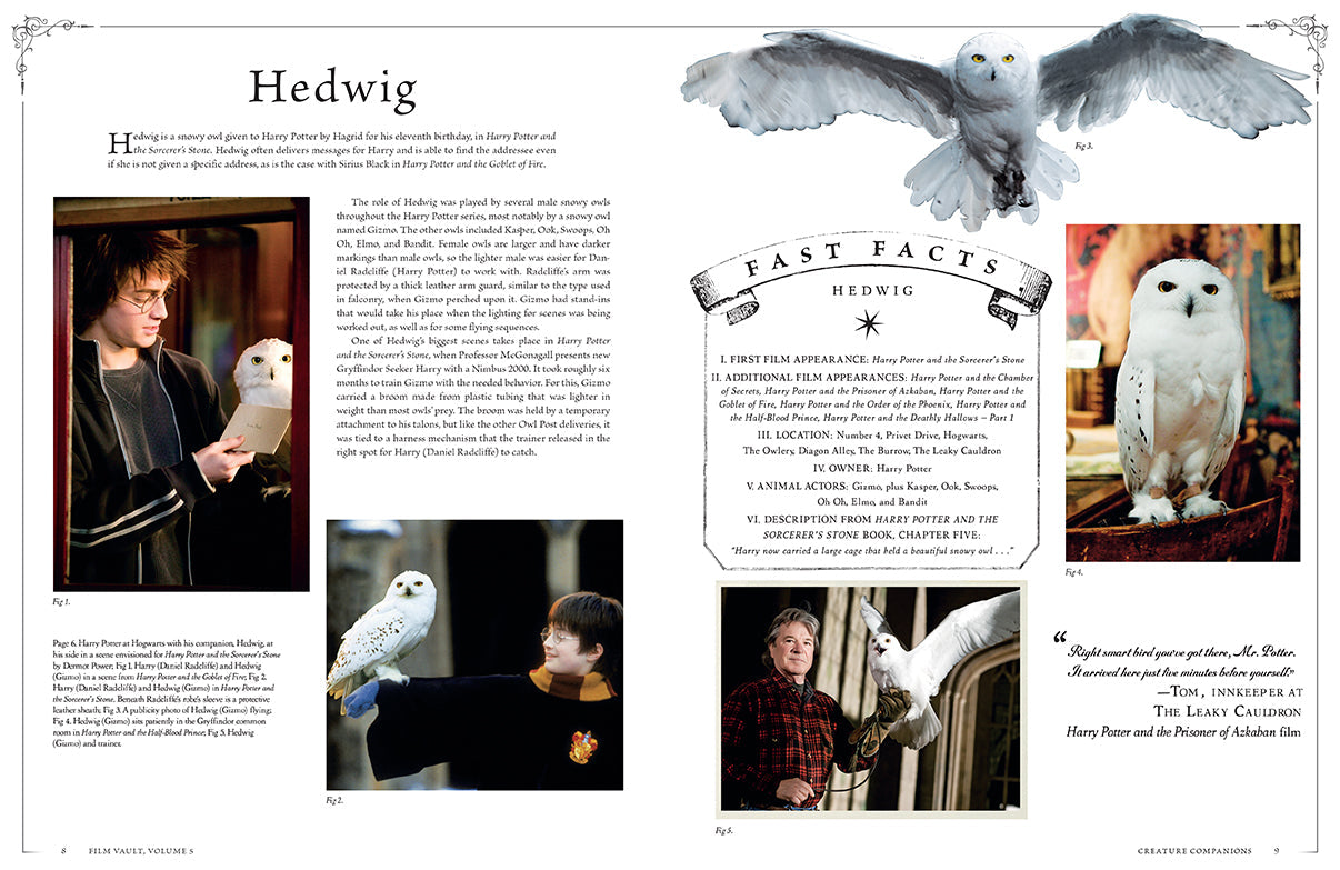 Hardcover of Harry Potter: Film Vault Volume 5 by Insight Editions, showcasing detailed cover art and spine design.